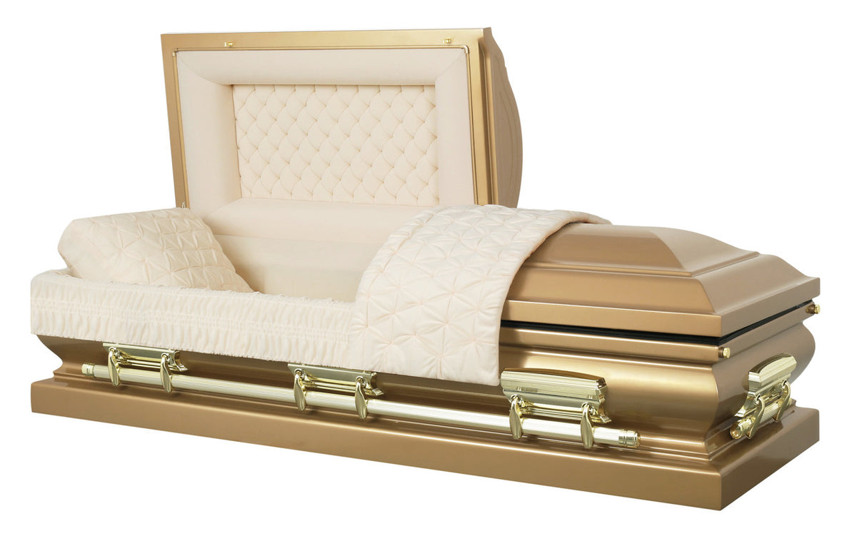 A Guide To Choosing And Purchasing A Gold-Colored Casket