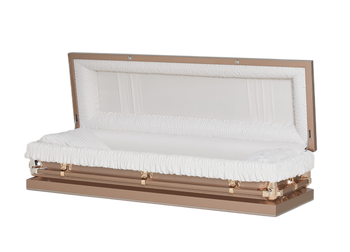 Clair Copper Casket Full Couch