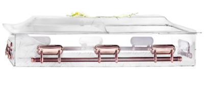 Clear Casket Platinum Collection Rose Gold