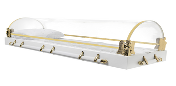 Clear Caskets Gold Collection