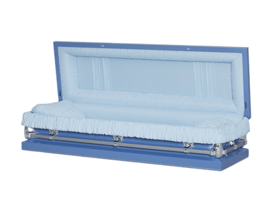 Clair Series Light Blue Full Couch
