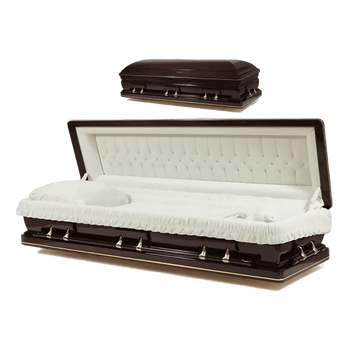 Madison Cherry Casket Full Couch