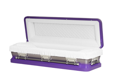 Purple Casket Full Couch