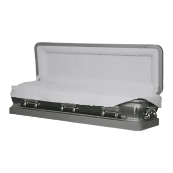 Silver Casket Full Couch