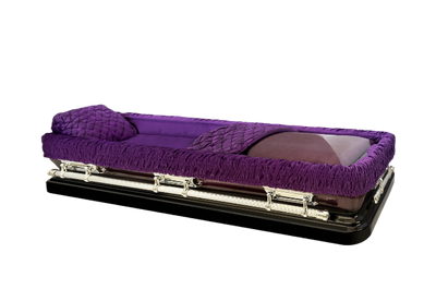 Apollo Series Full Couch Black and Purple