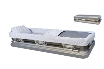 Apollo Series Full Couch Silver
