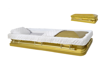 Apollo Series Full Couch White/Gold