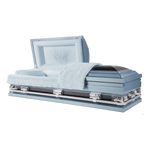 Athena Titan Casket Blue Oversized