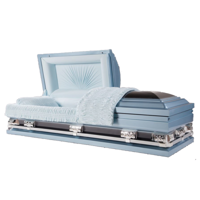 Athena Titan Casket Blue Oversized