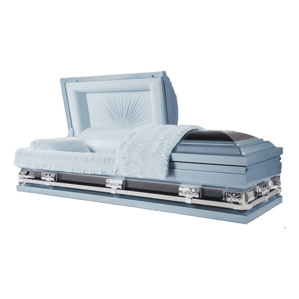 Athena Titan Casket Blue Oversized
