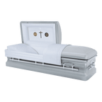 Batesville Platinum Casket — platinum 16-gauge stainless steel (view 2)