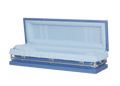 Clair Light Blue Casket Full Couch