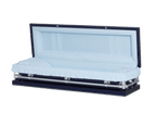 Clair Navy Blue Casket Full Couch
