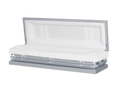 Clair Silver Casket Full Couch