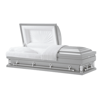 Goliath 32″ Silver Oversized Casket