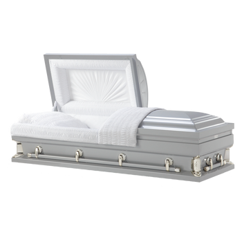 Goliath 32″ Silver Oversized Casket