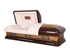 Mars Pieta Jewell casket — bronze 18-gauge steel with ivory velvet interior (view 2)