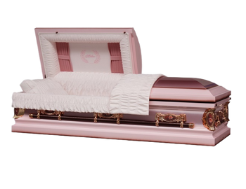 Mother Metal Pink Casket