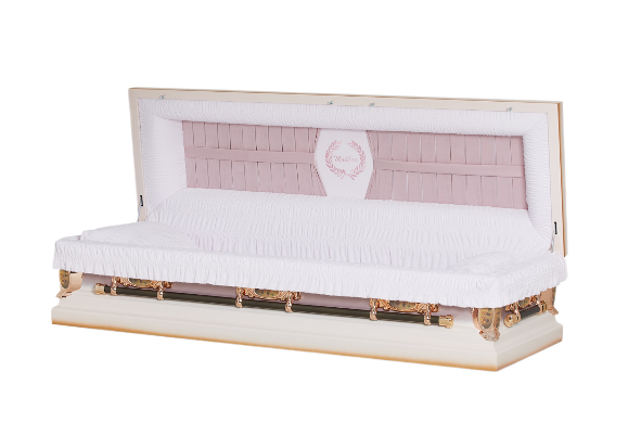 Mother Pearl Casket Full Couch