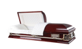 Sacrament/Last Supper/Pieta Casket — solid poplar with velvet interior