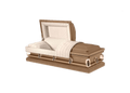 The Cambridge Series Copper casket — copper 20-gauge steel with ivory crepe interior