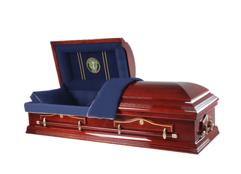 The Hero Army Casket (Poplar)
