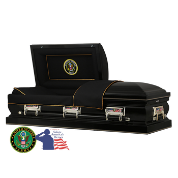 The Hero Army Casket