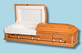 Owens Oak Casket