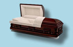 Batesville Prominence casket — solid sycamore with champagne velvet interior (view 3)