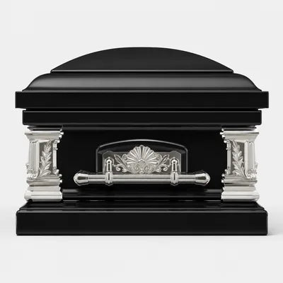 Black caskets