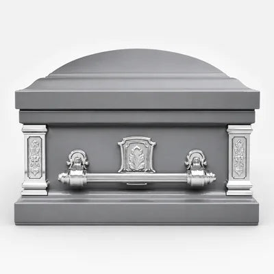 Gray caskets