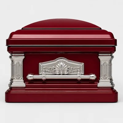 Red caskets