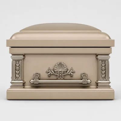 Tan caskets