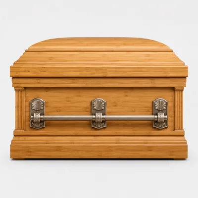 Bamboo caskets
