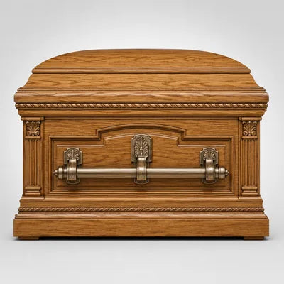 Oak caskets