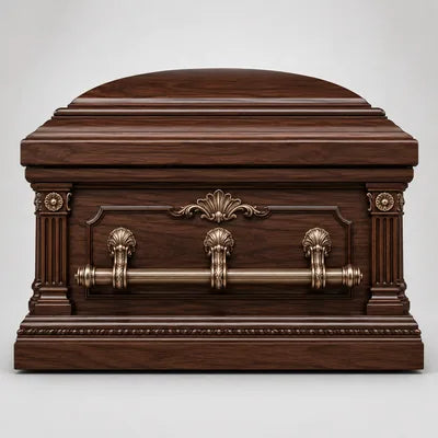 Walnut caskets
